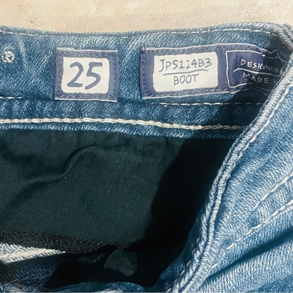 Miss Me Women’s Boot Cut Jeans Size 25 - Picture 3 of 7
